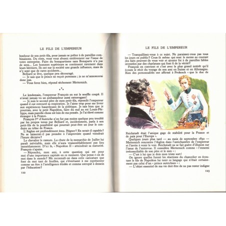 Le fils de l'Empereur, André Castelot,  1962 - collection Rouge et Or Souveraine, aventure Jeunesse, Napoléon Ier