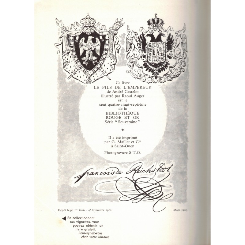 Le fils de l'Empereur, André Castelot,