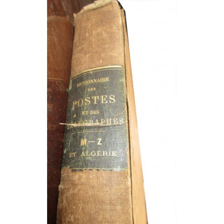 1884, Dictionnaire des Postes et des Télégraphes de la France et de l'Algérie, Cochery - annuaire Algérie, France, généalogie,