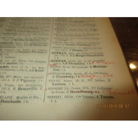 1884, Dictionnaire des Postes et des Télégraphes de la France et de l'Algérie, Cochery - Algérie, France, généalogie,