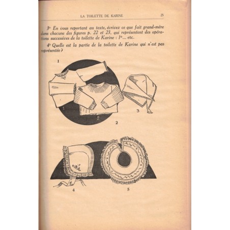 La très simple histoire de Karine, Docteur Simon, 1946 - rare littérature jeunesse, éducation petite enfance