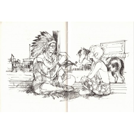 Ce sacré Far West, William Camus, 1975 - collection Rouge et Or Olympic, far west jeunesse adolescents