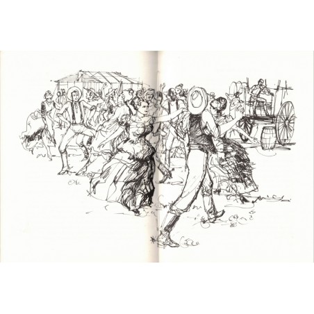 Ce sacré Far West, William Camus, 1975 - collection Rouge et Or Olympic, far west jeunesse adolescents