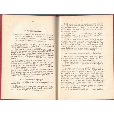 La jeune fille polie au pensionnat et dans sa famille, par un Aumônier, 1914 - politesse, éducation, jeunes filles,