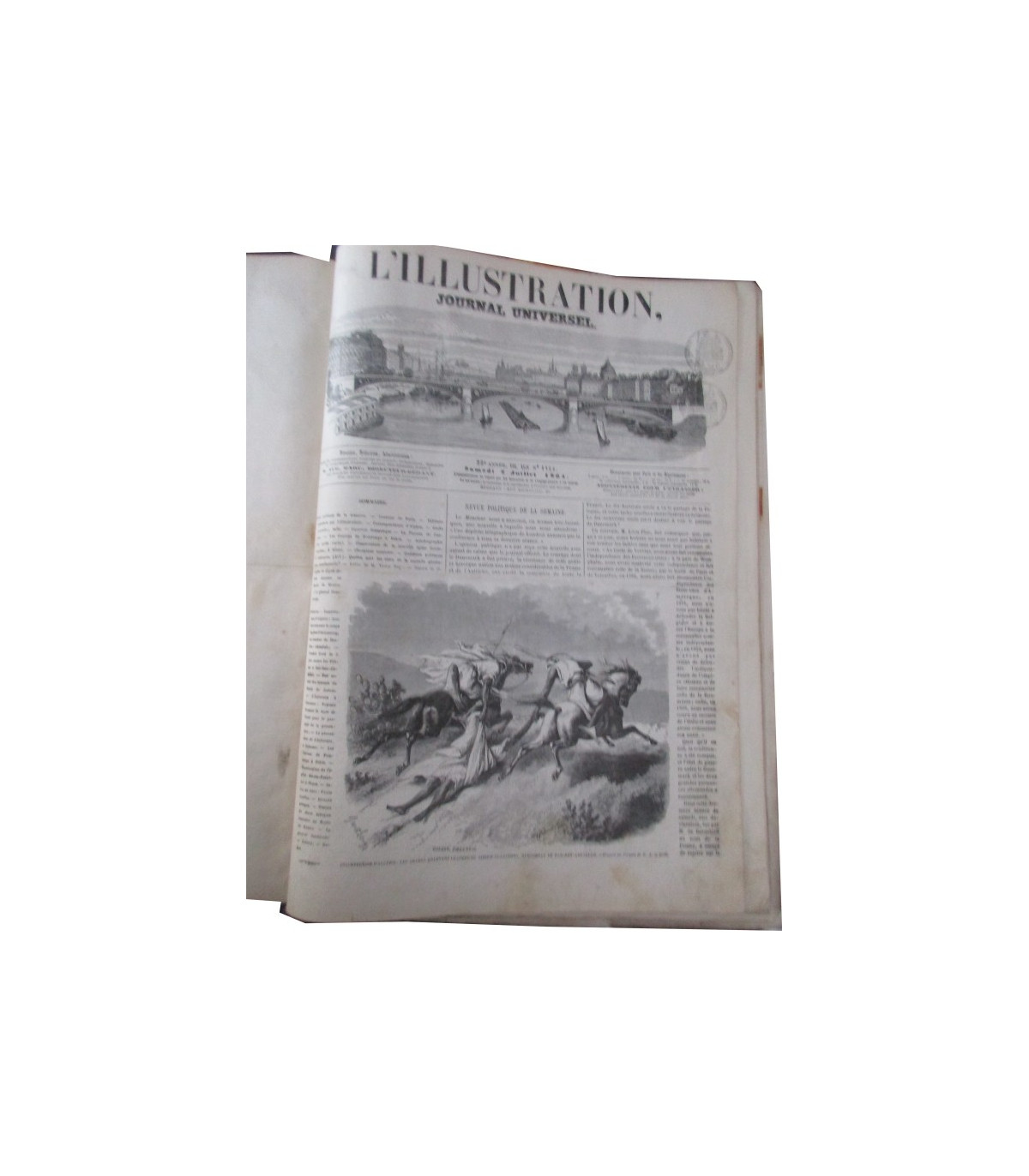 L'ILLUSTRATION JOURNAL UNIVERSEL N° 2707 - Gravures: dégradation du