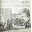 Journal L'Illustration six mois année 1865 de janvier à juin tome 45 - journaux anciens, XIXe siècle
