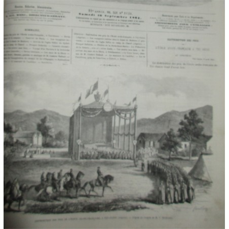 Journal L'Illustration six mois année 1865 de janvier à juin tome 45 - journaux anciens, XIXe siècle