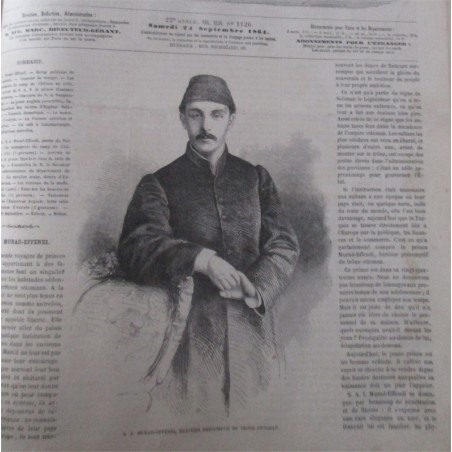 Journal L'Illustration six mois année 1865 de janvier à juin tome 45 - journaux anciens, XIXe siècle
