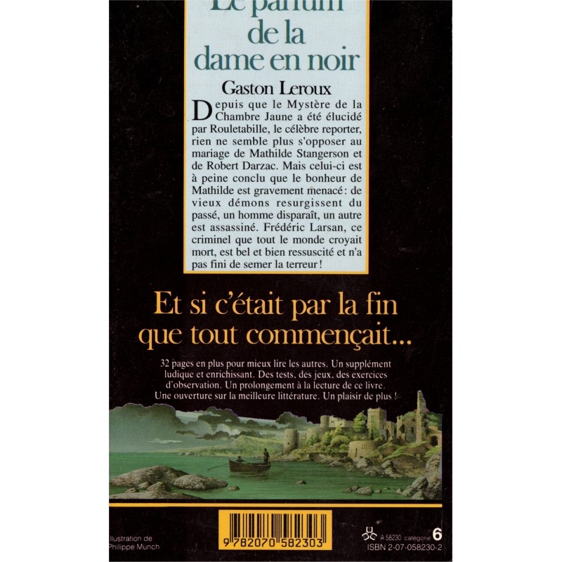 Le Parfum De La Dame En Noir Livre Le parfum de la dame en noir, Gaston Leroux, 1993 - roman policier