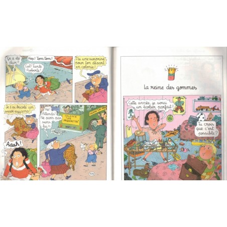 Tom-Tom et Nana, la tribu des affreux, Jacqueline Cohen, Bernadette Desprès, 1992 - bandes dessinées, rire jeunesse