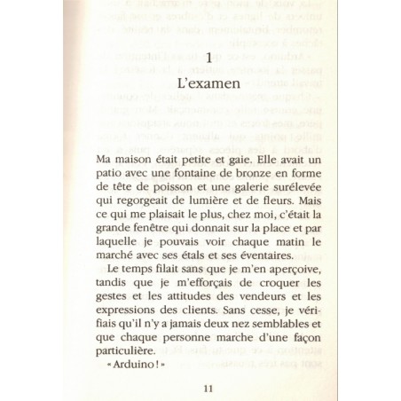 Le petit peintre de Florence, Pilar Molina Llorente, 1997 - mystères jeunesse, Le Livre de Poche Jeunesse