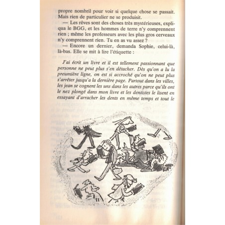 Le bon gros géant, Roald Dahl, 2000 - frissons jeunesse, Folio Junior