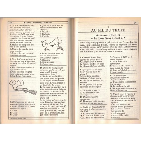 Le bon gros géant, Roald Dahl, 2000 - frissons jeunesse, Folio Junior