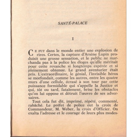 "813" Les trois crimes d'Arsène Lupin, Maurice Leblanc, 1976 - roman policier Poche Rouge