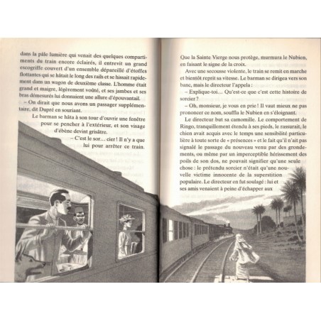 Les sortilèges du Nil, le sorcier de Louxor, Katia Sabet, 2005 - Egypte, mystères jeunesse, Folio Junior