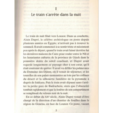Les sortilèges du Nil, le sorcier de Louxor, Katia Sabet, 2005 - Egypte, mystères jeunesse, Folio Junior