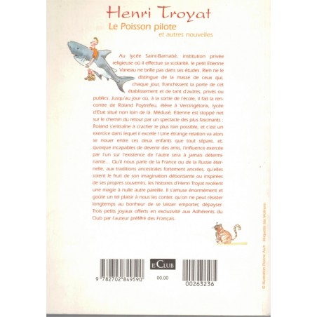 Le poisson pilote et autres nouvelles, Henri Troyat, 2002 - romans