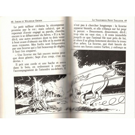La clé d'or, Contes de Grimm, 1986 - enfance, littérature jeunesse, Classiques Juniors