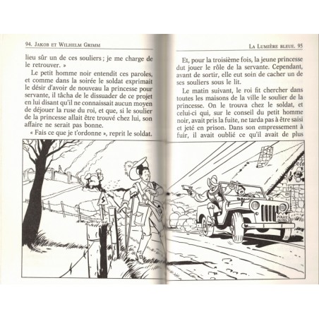 La clé d'or, Contes de Grimm, 1986 - enfance, littérature jeunesse, Classiques Juniors