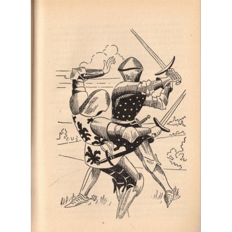 Quentin Durward, tome 1, Walter Scott, 1946 - Chevaliers, Moyen Age, aventures jeunesse