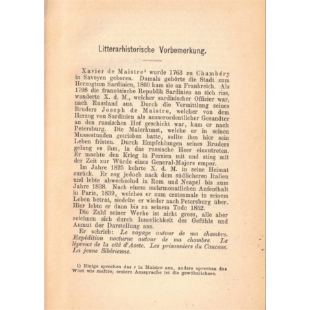 La jeune Sibérienne Xavier de Maistre - Prosateurs français, Französischer Schriftsteller, 1892 - Littérature XVIIIe s. bilingue