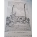 La ville détruite, Saint-Pierre, Marcel Dumoret, 1902 - Martinique, Antilles, Amérique Latine, France d'Outre-mer, volcans,