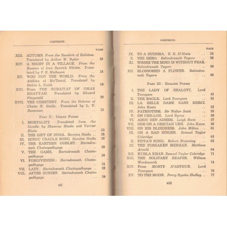 Poems of East and West, Doreen Wickremasinghe, 1937 - anthologie poésie, littérature anglaise, Indes, écrivain indien,