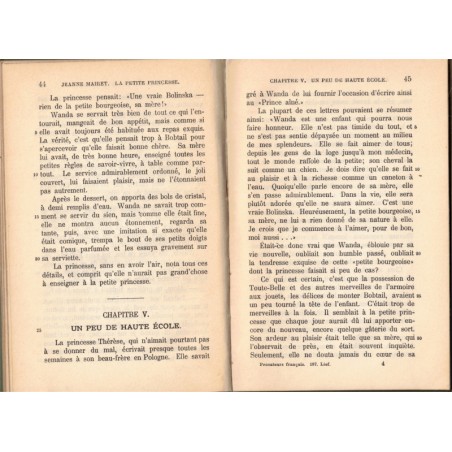 La petite princesse, Jeanne Mairet, 1912 - anciens romans 19e s., Velhagen & Klasings