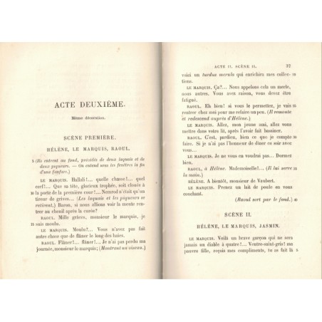 Mademoiselle de la Seiglière, Jules Sandeau - théâtre 19e s. comédie, Velhagen & Klasings