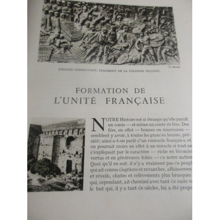 La France immortelle, deux tomes, 1946, Louis Madelin - histoire France, civilisation française, culture française