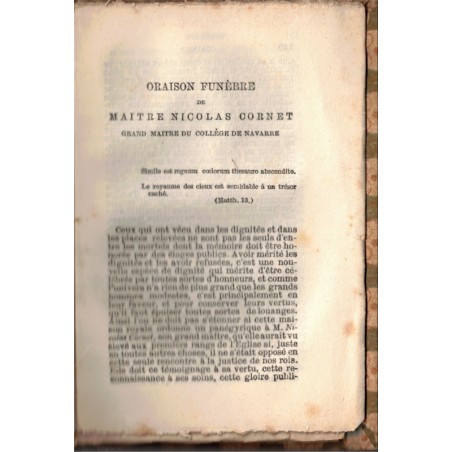 Oraisons funèbres, tome 2, Bossuet, 1883 - Littérature 17e s. catholicisme, biographies
