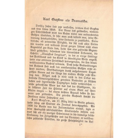 Uriel Acosta, Karl Gutzkow, Litteratur, Traumerspiel, Philipp Reclams Universal Bibliotheck