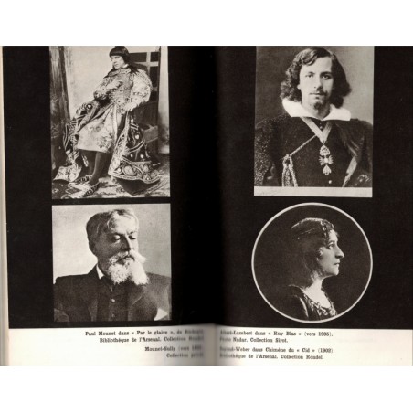 Dieux des planches, Béatrix Dussane, 1964 - acteurs théâtre, biographies