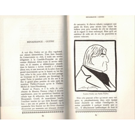 Dieux des planches, Béatrix Dussane, 1964 - acteurs théâtre, biographies