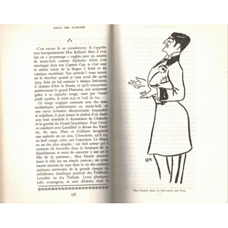 Dieux des planches, Béatrix Dussane, 1964 - acteurs théâtre, biographies