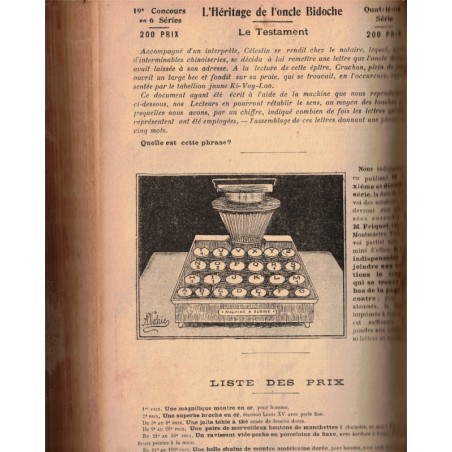 Journal Mon Bonheur 2e année, romans populaires - aventures jeunesse, journaux populaires de la famille