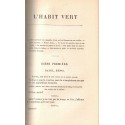 Théâtre complet T1, La Ciguë, Un homme de bien, L'aventurière, L'habit vert, Gabrielle, Le joueur de flûte, Emile Augier, 1882 -