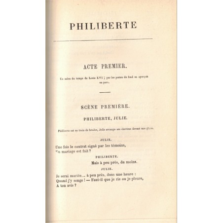 Théâtre complet T2, Diane, Philiberthe, Le gendre de M. Poirier, Ceinture dorée, Emile Augier, 1882