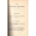Théâtre complet T3, La pierre de touche, Le mariage d'Olympe, La jeunesse, Sapho,, Emile Augier, 1883, opéra