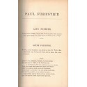 Théâtre complet T6, Paul Forestier, le Post-scriptum, Lions et renards, Jean de Thommeray, Emile Augier, 1883, acteurs,