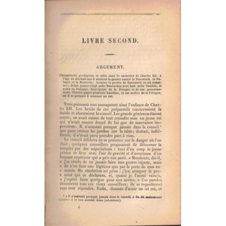 Histoire de Charles XII Roi de Suède, Voltaire - Littérature XVIIIe, histoire monarchie, Classiques français
