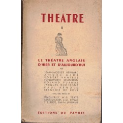 Le théâtre anglais d'hier...