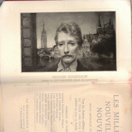 Les mille nouvelles nouvelles, revue août 1910, la Renaissance du Livre - littérature XXe siècle revues littéraires