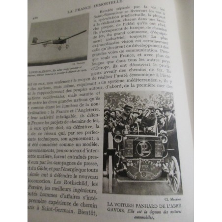 La France immortelle, deux tomes, 1946, Louis Madelin - histoire France, civilisation française, culture française