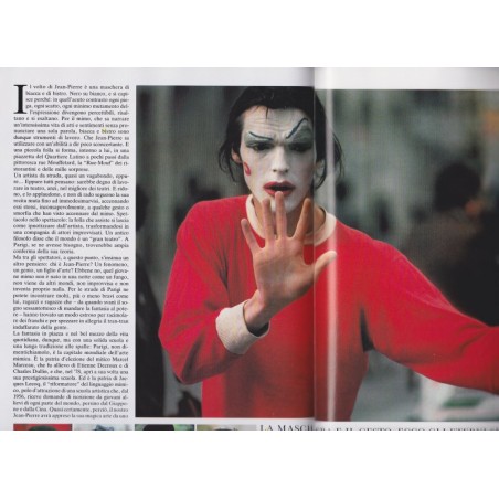 Meridiani, mars 1990 Parigi, Paris - revue italienne, tourisme Paris, culture Paris, Italie,