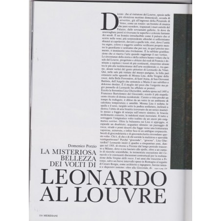 Meridiani, mars 1990 Parigi, Paris - revue italienne, tourisme Paris, culture Paris, Italie,