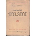 Madame Tolstoï, Suzanne Normand, 1932 - biographies écrivain russe, Russie, livre dédicacé