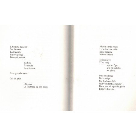 L'océan renversé, Rouge-éternité, Laurent Bayart, 1992 - poètes