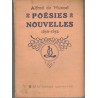 Alfred de Musset, 1909, poésies nouvelles 1836-1852 - Littérature XIXe s. poètes, Bibliothèque Larousse