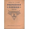 Alfred de Musset, 1909, Premières poésies 1829-1835 - Littérature XIXe s. poètes, Bibliothèque Larousse